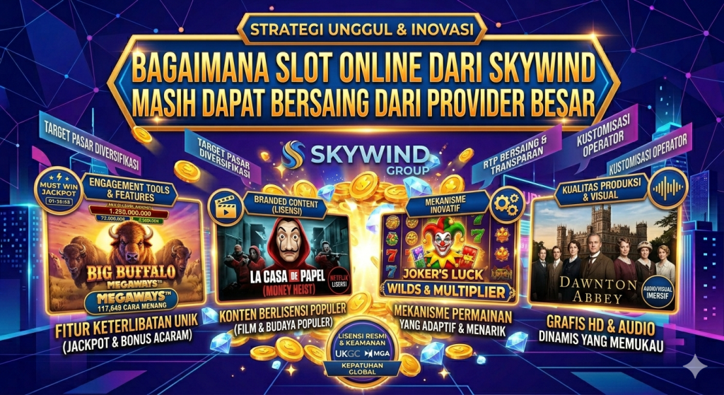 Bagaimana Slot Online Dari Skywind Masih Dapat Bersaing Dari Provider Besar